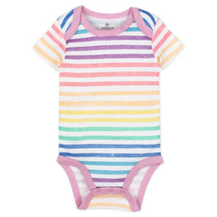 5-Pack Organic Cotton Short Sleeve Bodysuits