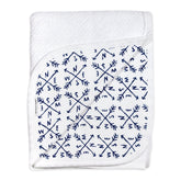 Organic Cotton Matelassé Reversible Receiving Blanket