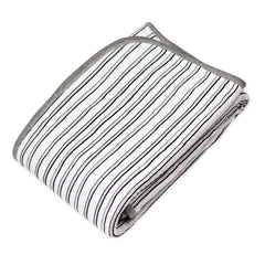 Organic Cotton Matelassé Reversible Receiving Blanket