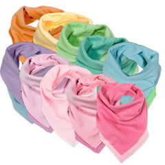 Multipack Organic Cotton Reversible Bandana Bibs