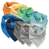 Multipack Organic Cotton Reversible Bandana Bibs