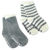 2-Pack Cozy Socks Sustainably Made for Baby & Toddler