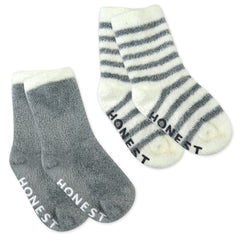 2-Pack Cozy Socks Sustainably Made for Baby & Toddler