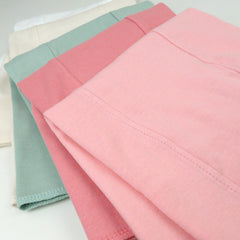 5-Pack Organic Cotton Knit Tri-fold Burp Cloths