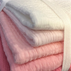 5-Pack Organic Cotton Multi-layer Woven Burp Cloths