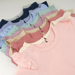 10-Pack Organic Cotton Short Sleeve T-Shirts