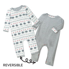 Organic Cotton One-Piece Jumpsuit Coverall