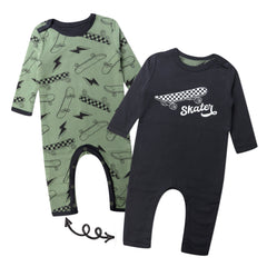 Organic Cotton One-Piece Jumpsuit Coverall