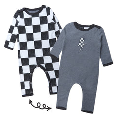 Organic Cotton One-Piece Jumpsuit Coverall
