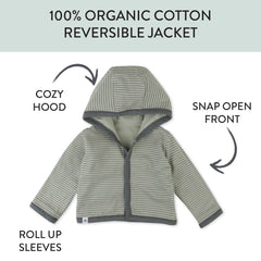Organic Cotton Reversible Hoodie