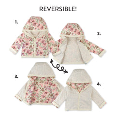 Organic Cotton Reversible Hoodie