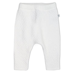 Organic Cotton Matelassé Harem Pant