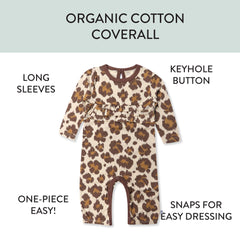 Chest Ruffle Coverall