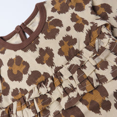 Chest Ruffle Coverall