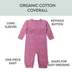 Chest Ruffle Coverall