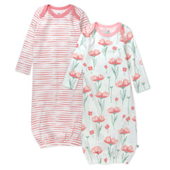 2-Pack Organic Cotton Sleeper Gowns