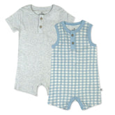 Organic Cotton Jumpsuit Romper Set