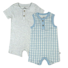 Organic Cotton Jumpsuit Romper Set