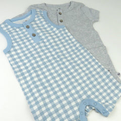 Organic Cotton Jumpsuit Romper Set