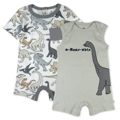 Organic Cotton Jumpsuit Romper Set