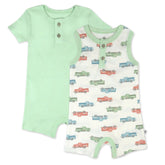 Organic Cotton Jumpsuit Romper Set