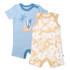 Organic Cotton Jumpsuit Romper Set