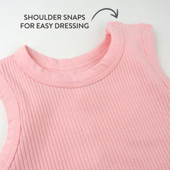 Organic Cotton Jumpsuit Coverall Set