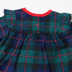 Long Sleeve Ruffle Shoulder Top with Bloomer Set