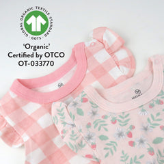 2-Pack Organic Cotton Bodysuits
