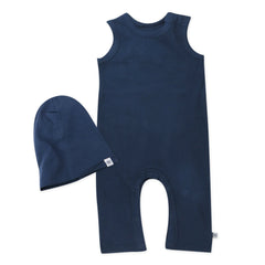 Organic Cotton Jumpsuit Coverall Set
