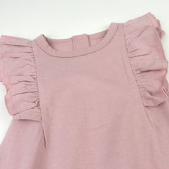 Organic Cotton Jumpsuit Romper Set