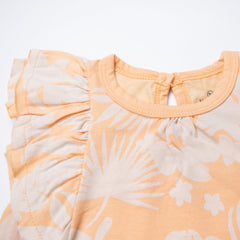 Organic Cotton Jumpsuit Romper Set