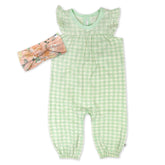Organic Cotton Jumpsuit Coverall Set