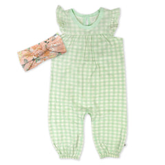Organic Cotton Jumpsuit Coverall Set
