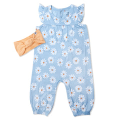 Organic Cotton Jumpsuit Coverall Set