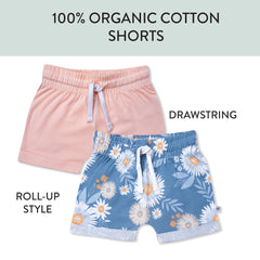 2-Pack Organic Cotton Short Set