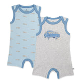 Organic Cotton Jumpsuit Romper Set