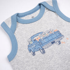 Organic Cotton Jumpsuit Romper Set