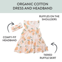 2 Piece Dress and Headband Set