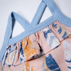 Organic Cotton Jumpsuit Romper Set