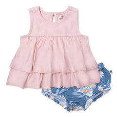 2-Piece Top with Diaper Cover