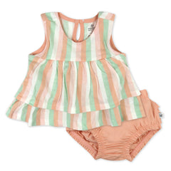 2-Piece Top with Diaper Cover