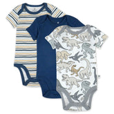 3-Pack Organic Cotton Short Sleeve Bodysuits