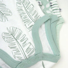 3-Pack Organic Cotton Short Sleeve Bodysuits