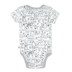3-Pack Organic Cotton Short Sleeve Bodysuits