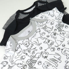 3-Pack Organic Cotton Short Sleeve Bodysuits