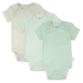 3-Pack Organic Cotton Short Sleeve Bodysuits