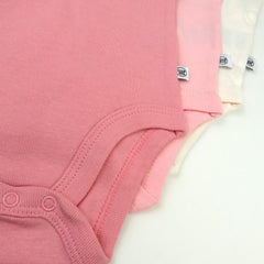 3-Pack Organic Cotton Short Sleeve Bodysuits