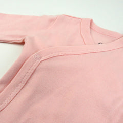 3-Pack Organic Cotton Long Sleeve Side-Snap Bodysuits