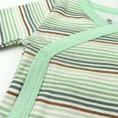 3-Pack Organic Cotton Long Sleeve Side-Snap Bodysuits